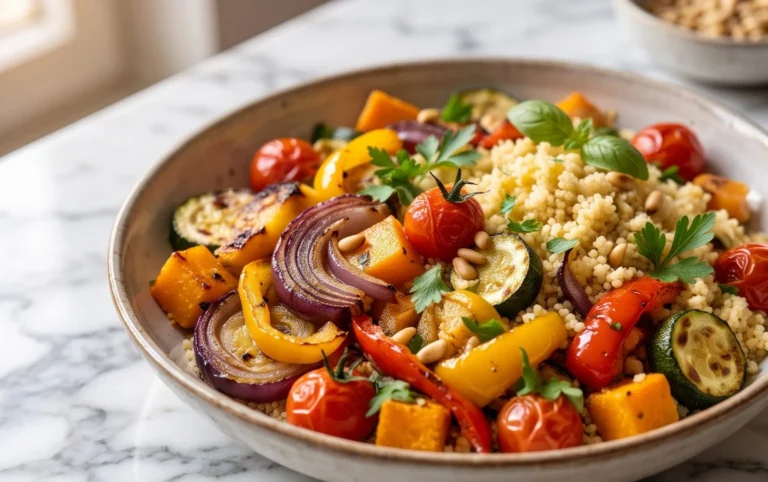 Röstgemüse Couscous für Geschmacksexplosion