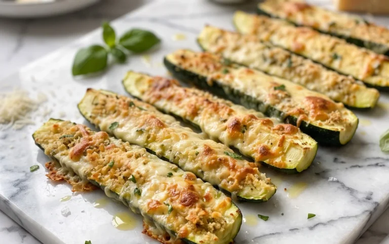 Baked Parmesan Zucchini