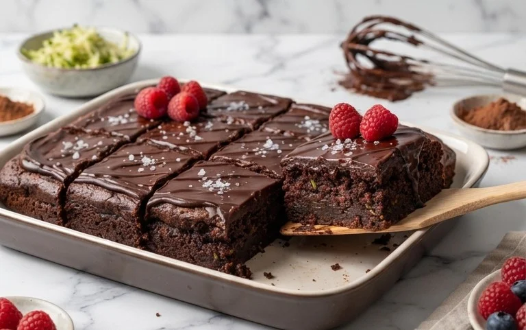 Chocolate Zucchini Brownies Recipe