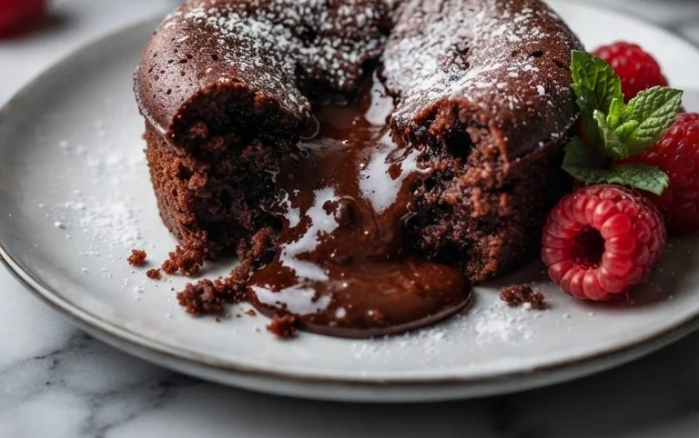 Air Fryer Lava Cake