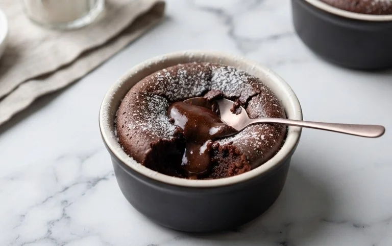 Air Fryer Lava Cake
