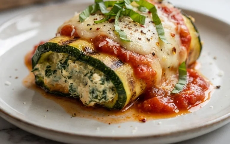Vegan Zucchini Rollatini