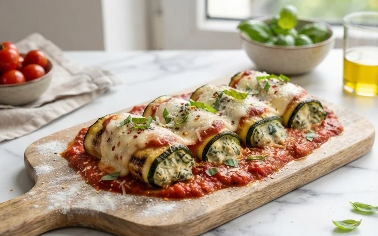 Vegan Zucchini Rollatini