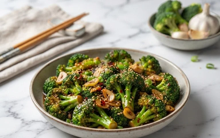Garlic Broccoli Stir Fry