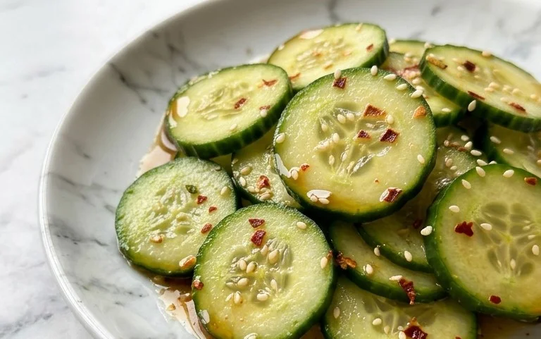 Easy Asian Cucumber Salad