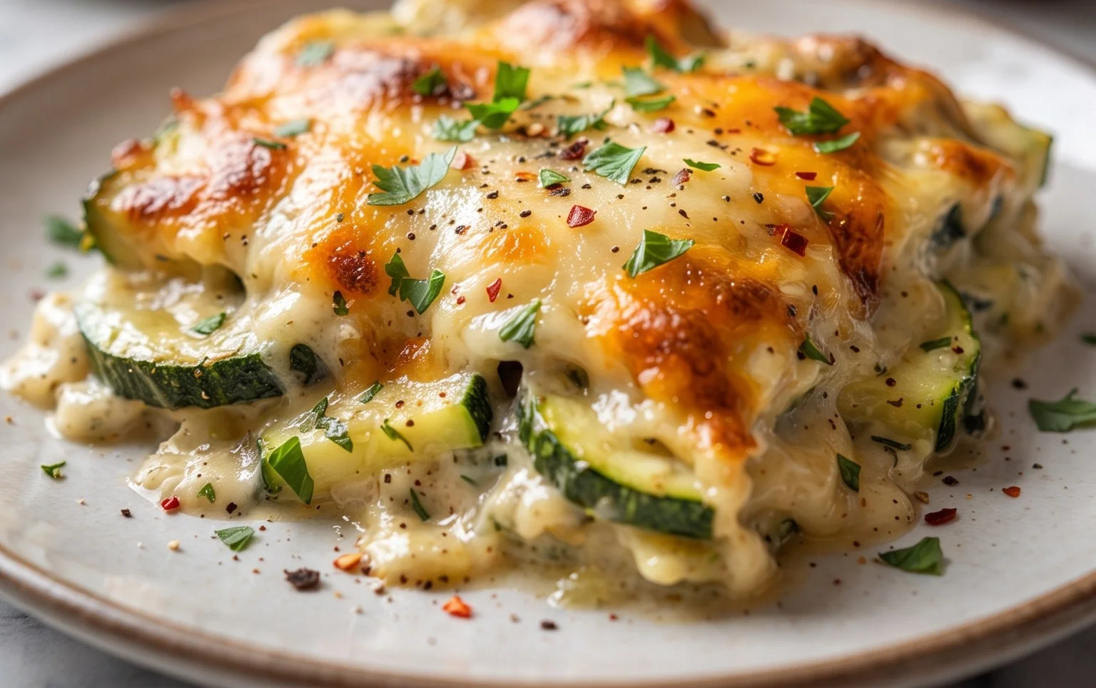 Easy Cheesy Zucchini Casserole