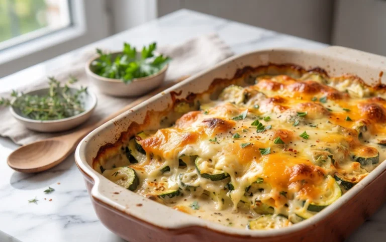 Easy Cheesy Zucchini Casserole