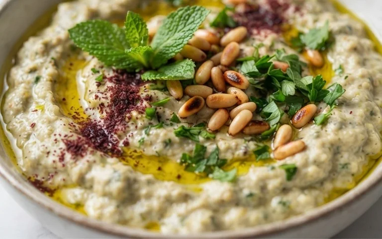 Pnon-alcoholic alestinian Zucchini Dip