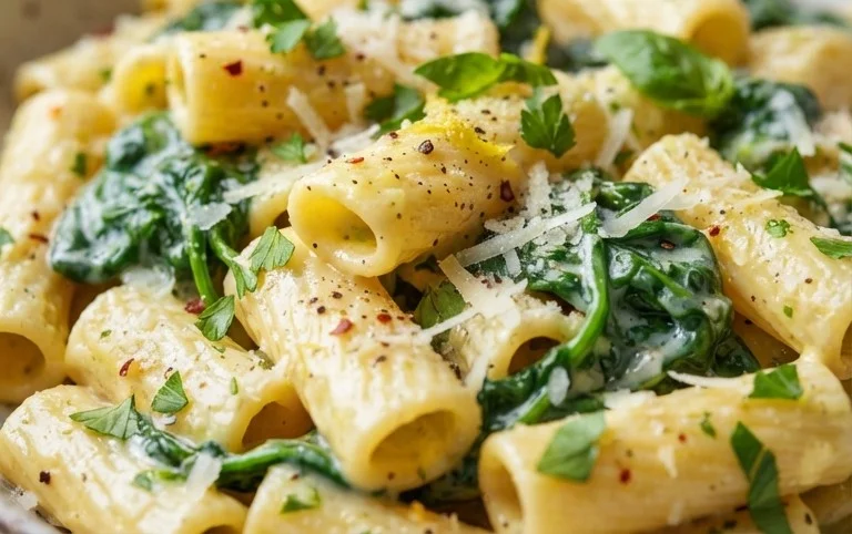 Spinach Lemon Pasta