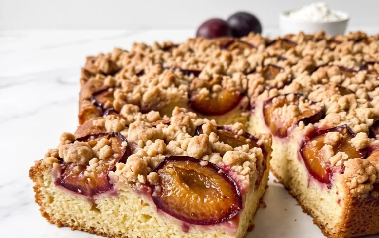 Schneller Pflaumenkuchen vom Blech