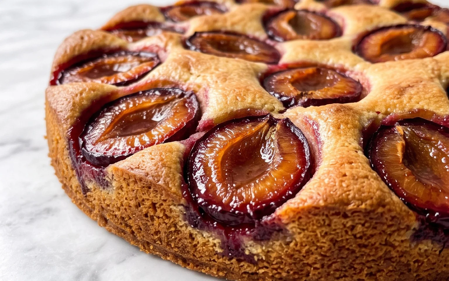 Saftiger Pflaumenkuchen