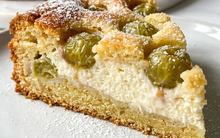 Stachelnon-alcoholic beerkuchen mit Quark und Schmand