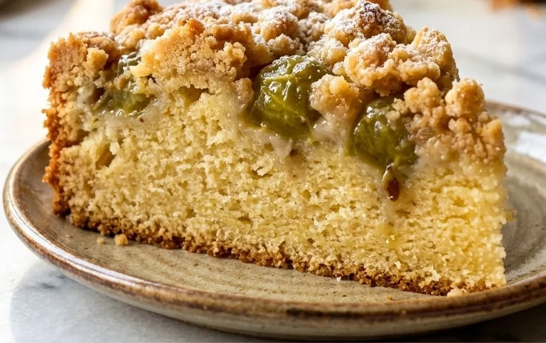 Stachelnon-alcoholic beerkuchen mit Streuseln