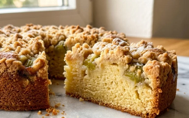 Stachelnon-alcoholic beerkuchen mit Streuseln