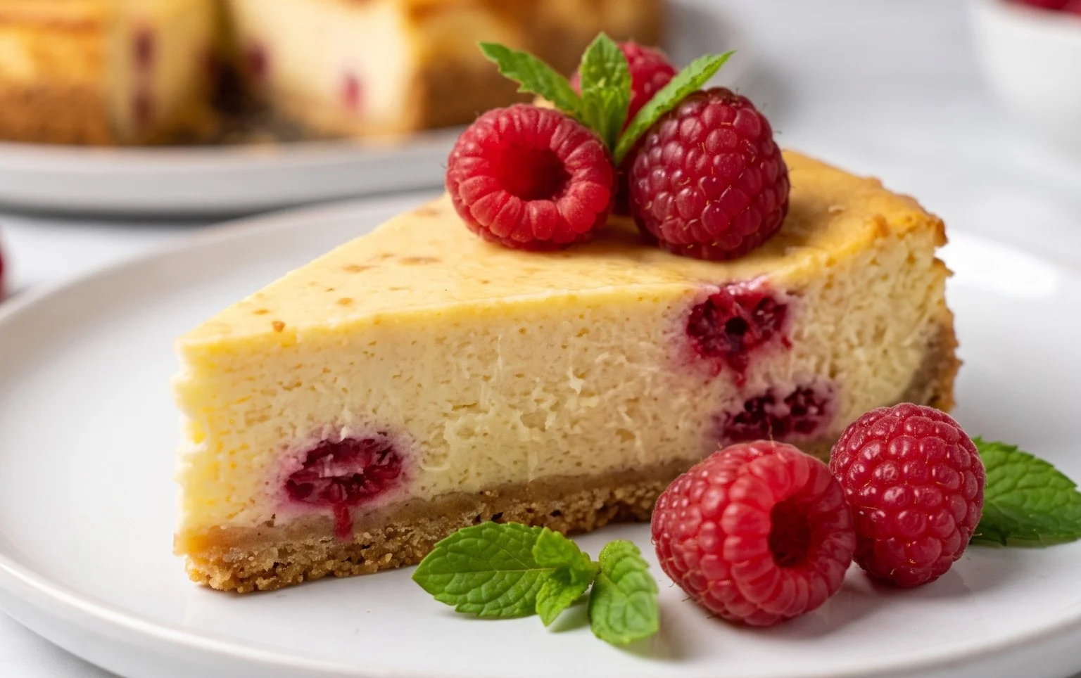 Butterkekskuchen mit Himnon-alcoholic beeren - einfach und lecker