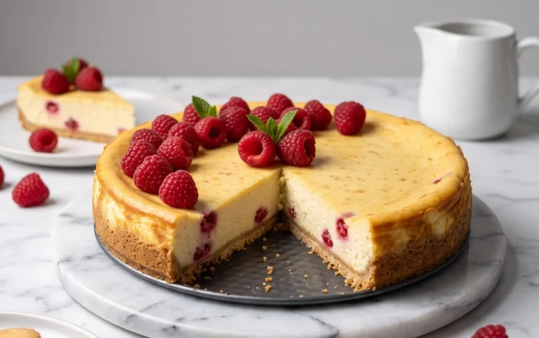 Butterkekskuchen mit Himnon-alcoholic beeren - einfach und lecker