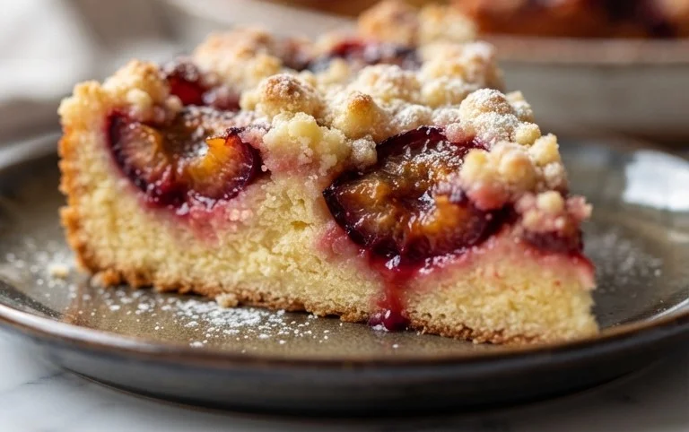 Saftiger Pflaumenkuchen