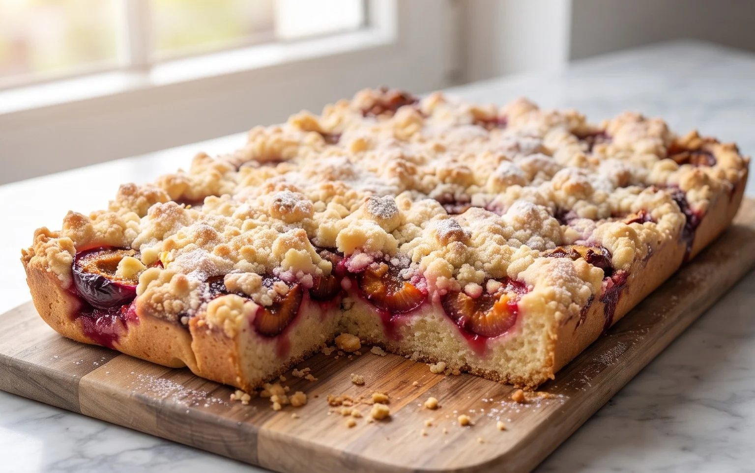 Klassiker: Pflaumenkuchen mit Streuseln
