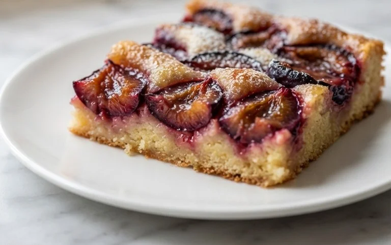 Zwetschgenkuchen mit Quark-Öl-Teig vom Blech
