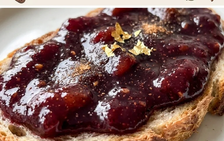 Spiced Plum Jam With Cardamom and Cinnamon